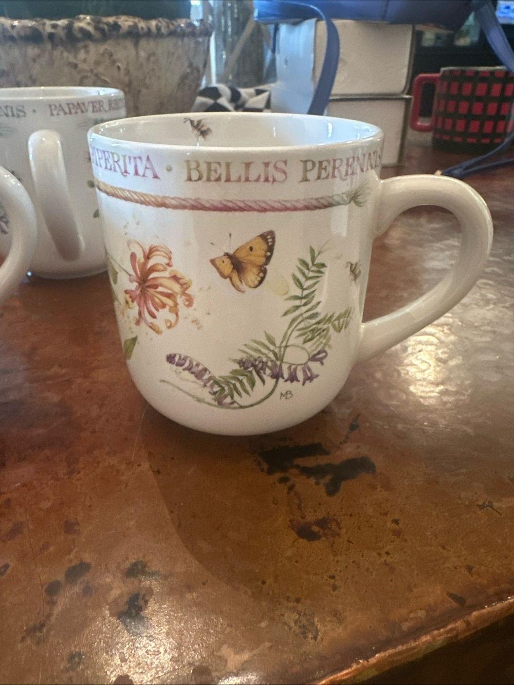 Set of 4 Marjolein Bastin Mugs